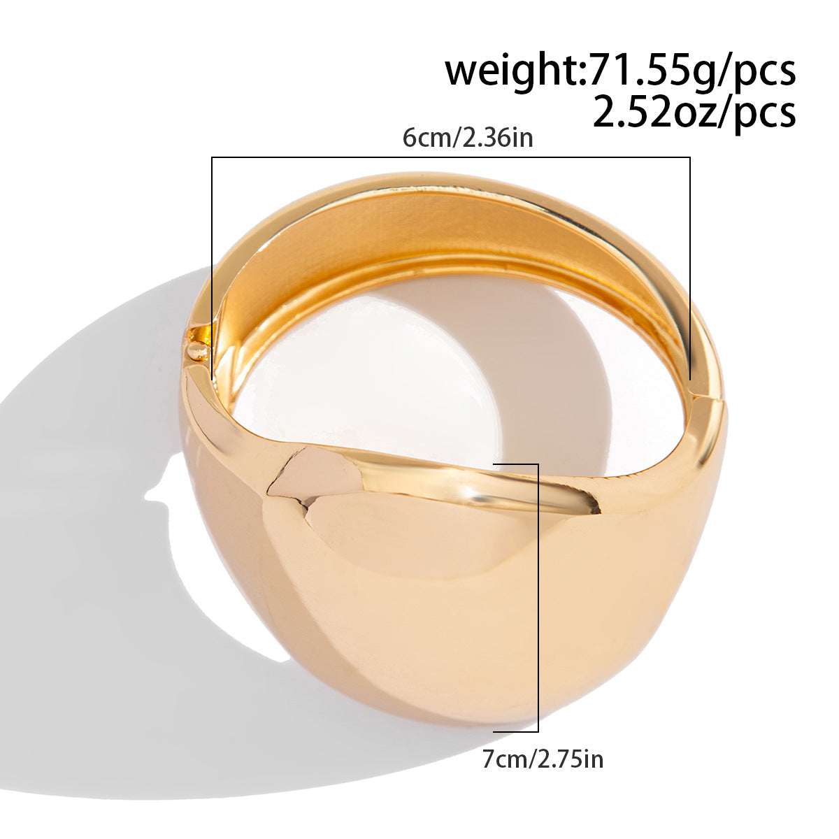 01 Bracelet Gold 2554