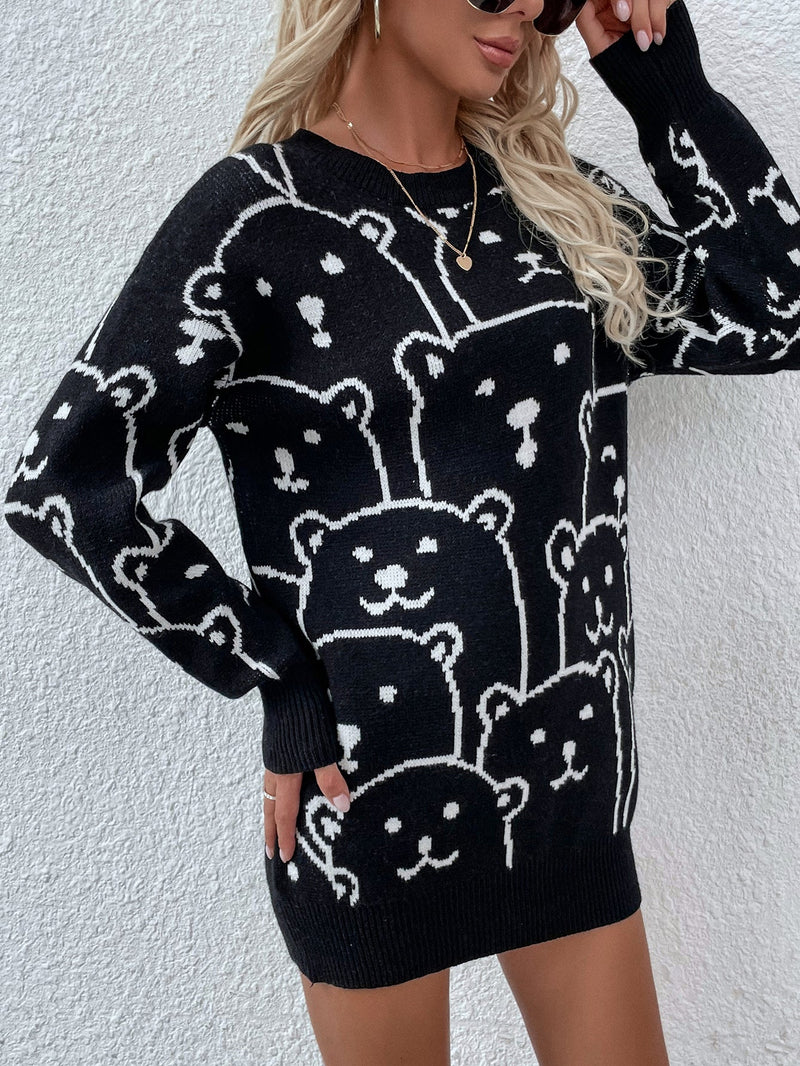 Classic Vintage Sweater with a Flattering Fit