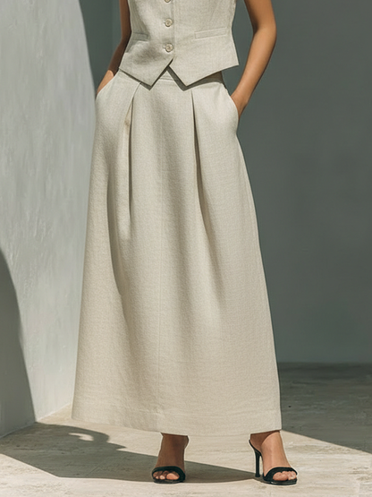 Well Tailored Garment with a Graceful Silhouette