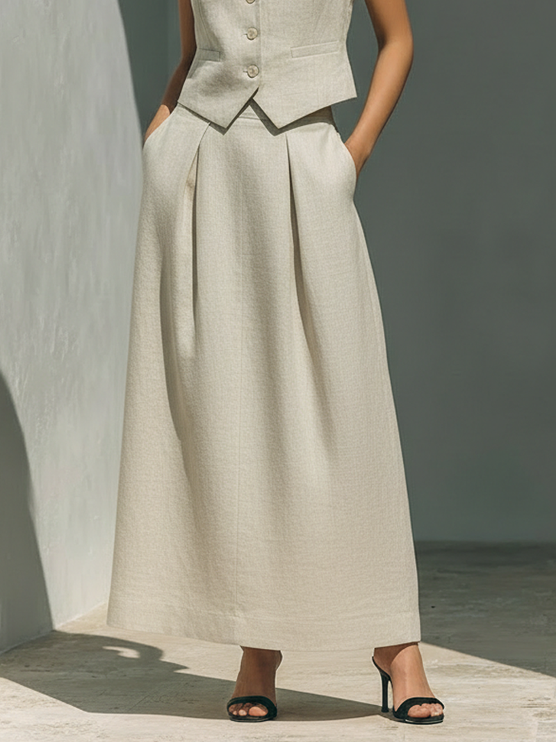 Well Tailored Garment with a Graceful Silhouette