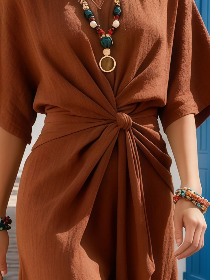 Elegantly Styled Dress for Everyday Wear