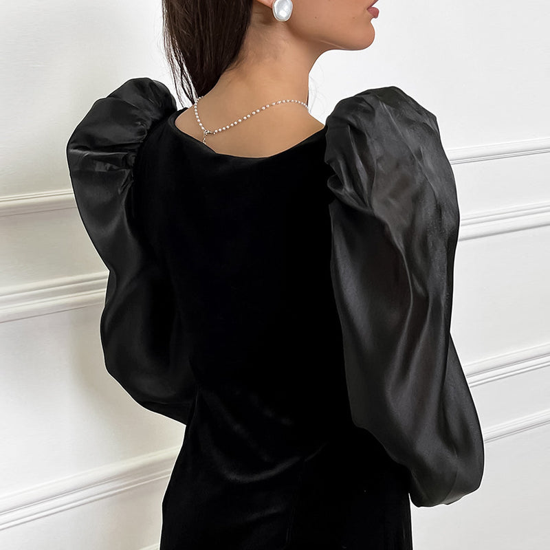 A Vintage Style Dress with Delicate Timeless Details