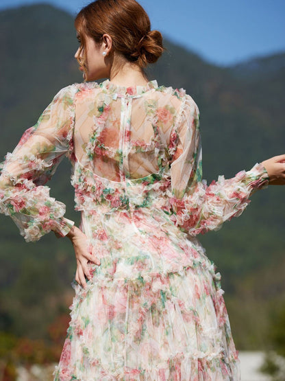 A Vintage Style Dress with Delicate Timeless Details