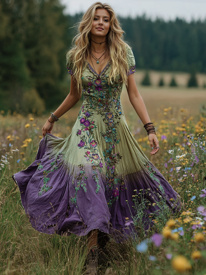 Classic Vintage Dress with a Flattering Fit