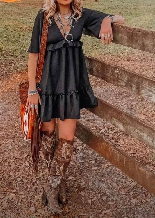 Elegantly Styled Dress for Everyday Wear