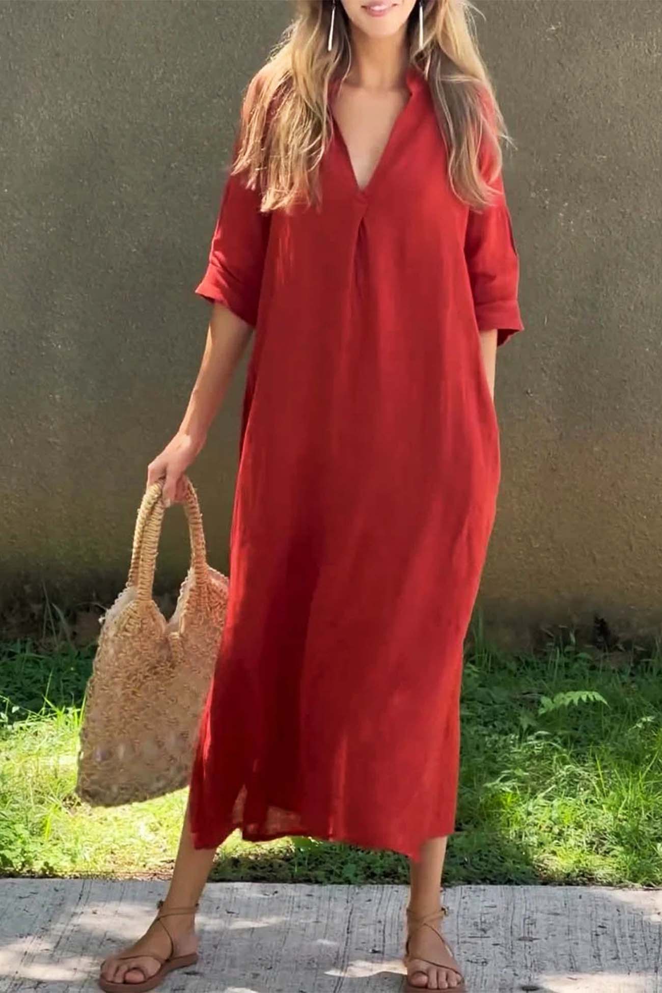Classic Vintage Dress with a Flattering Fit