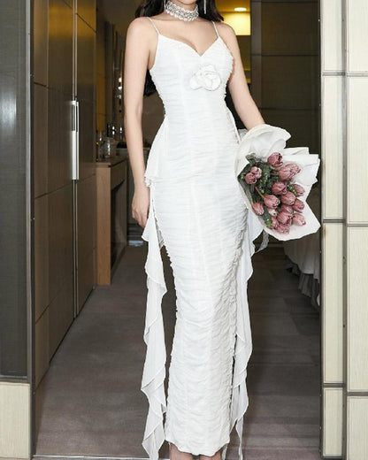 A Vintage Style Dress with Delicate Timeless Details