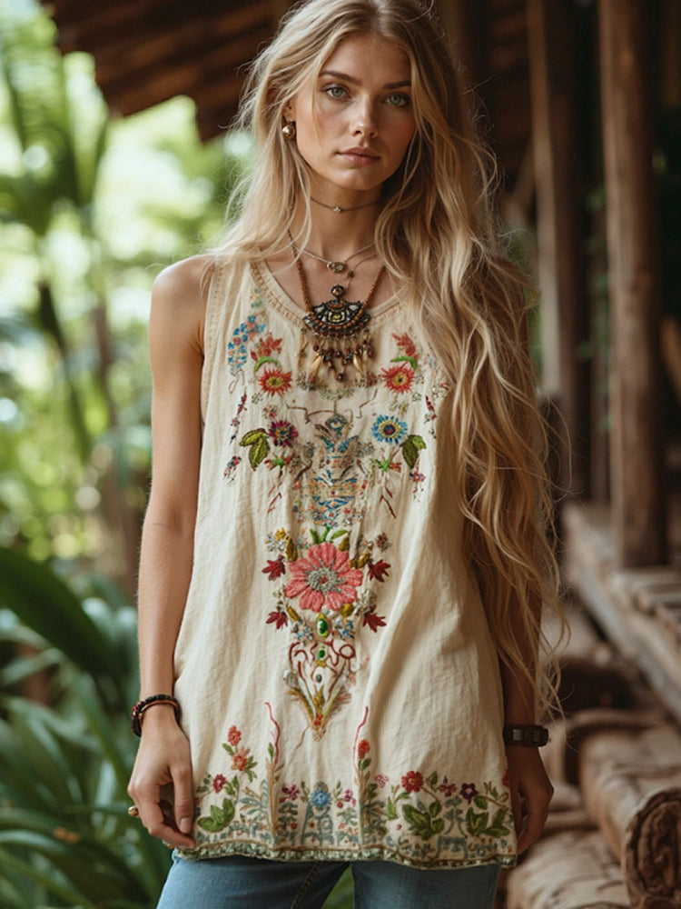 A Vintage Style Top with Delicate Timeless Details