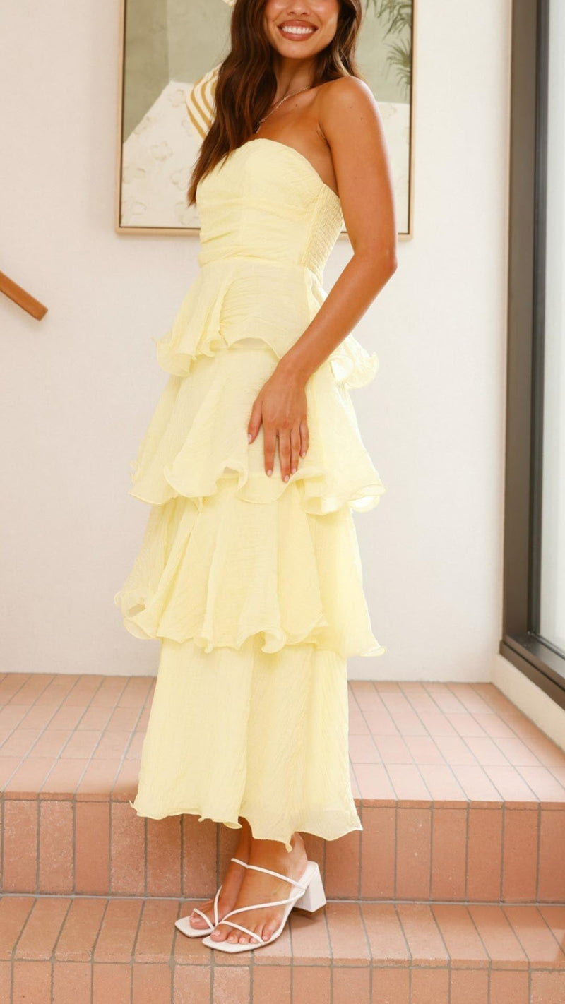 A Vintage Style Dress with Delicate Timeless Details