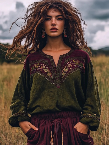 Classic Vintage & Enduringly Stylish Blouse