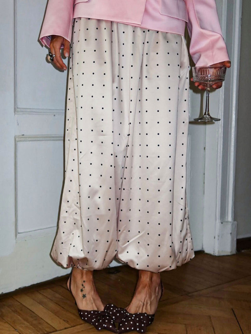 A Vintage Style Pants with Delicate Timeless Details