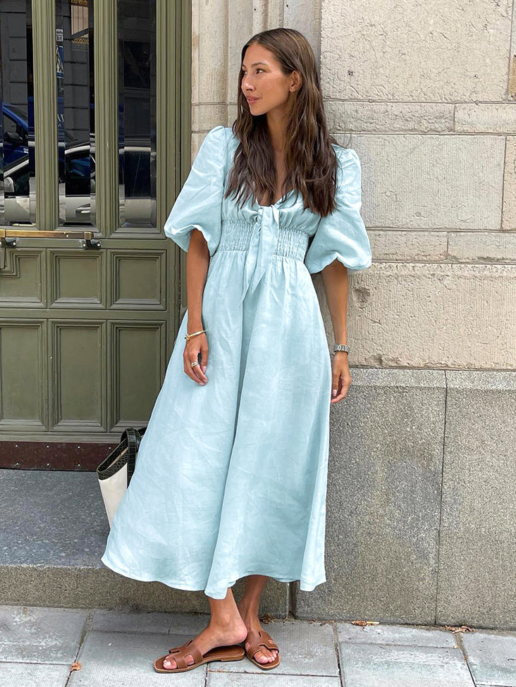 A Vintage Style Dress with Delicate Timeless Details