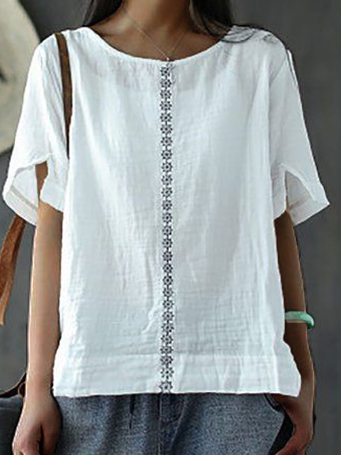Beautifully Crafted T-Shirt in a Classic Style