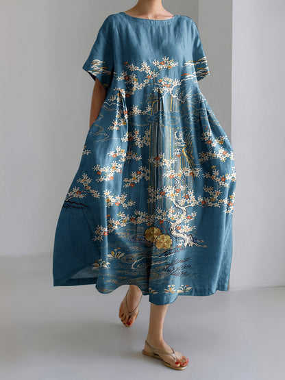 Classic Vintage Dress with a Flattering Fit