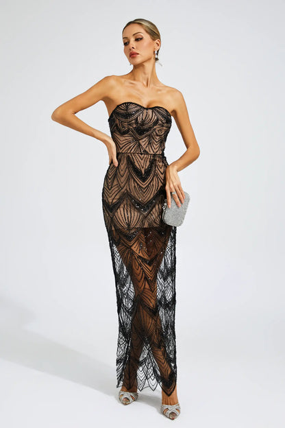 A Vintage Style Dress with Delicate Timeless Details
