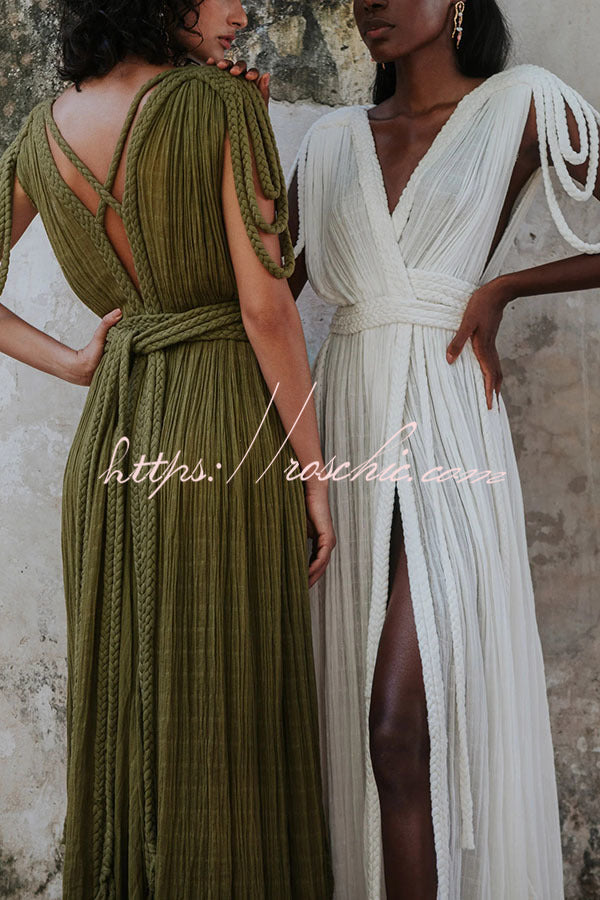 A Vintage Style Dress with Delicate Timeless Details