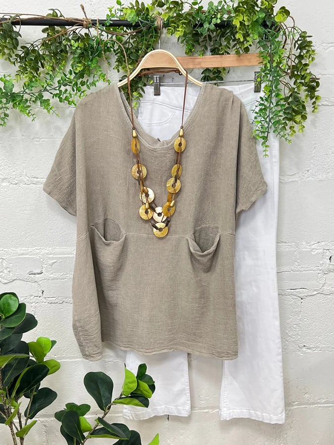 A Vintage Style Top with Delicate Timeless Details