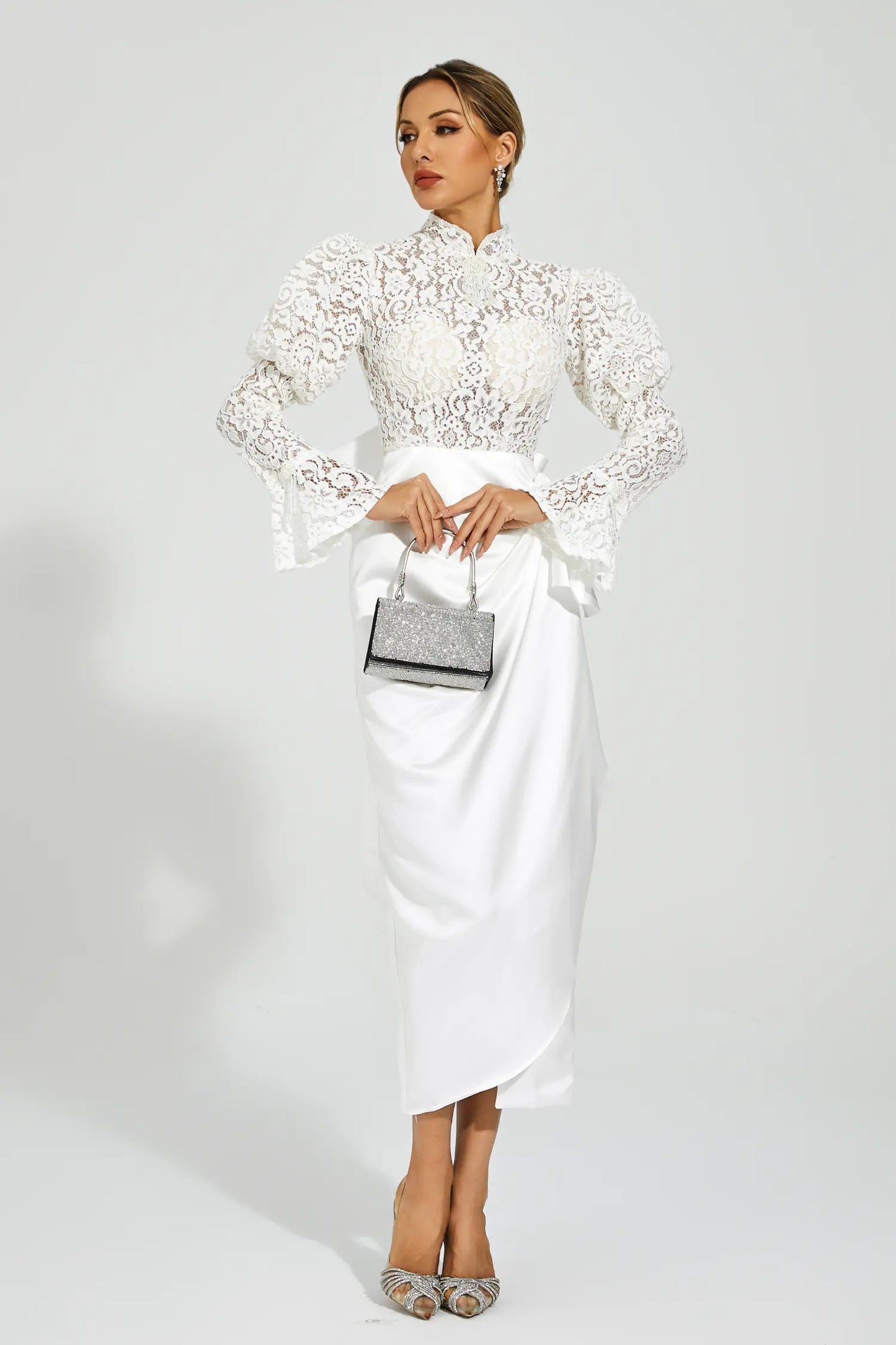 A Vintage Style Dress with Delicate Timeless Details