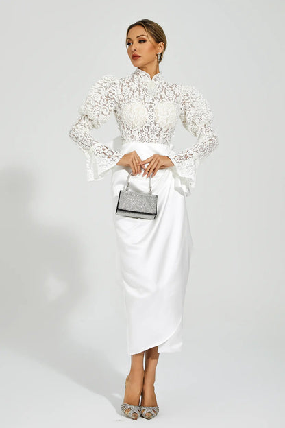 A Vintage Style Dress with Delicate Timeless Details