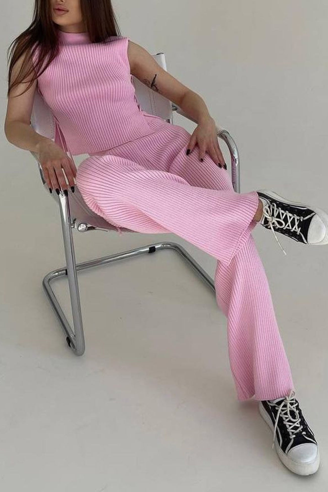 A Vintage Style Pants with Delicate Timeless Details