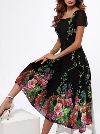 A Vintage Style Dress with Delicate Timeless Details