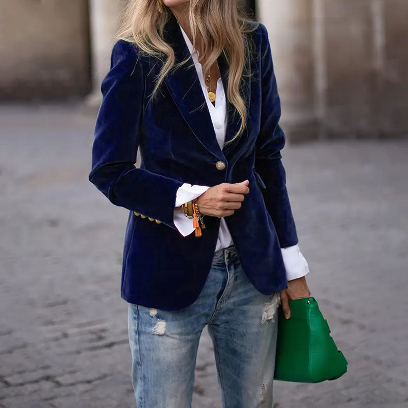 A Vintage Style Jacket with Delicate Timeless Details