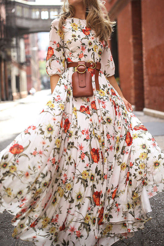 Classic Vintage Dress with a Flattering Fit