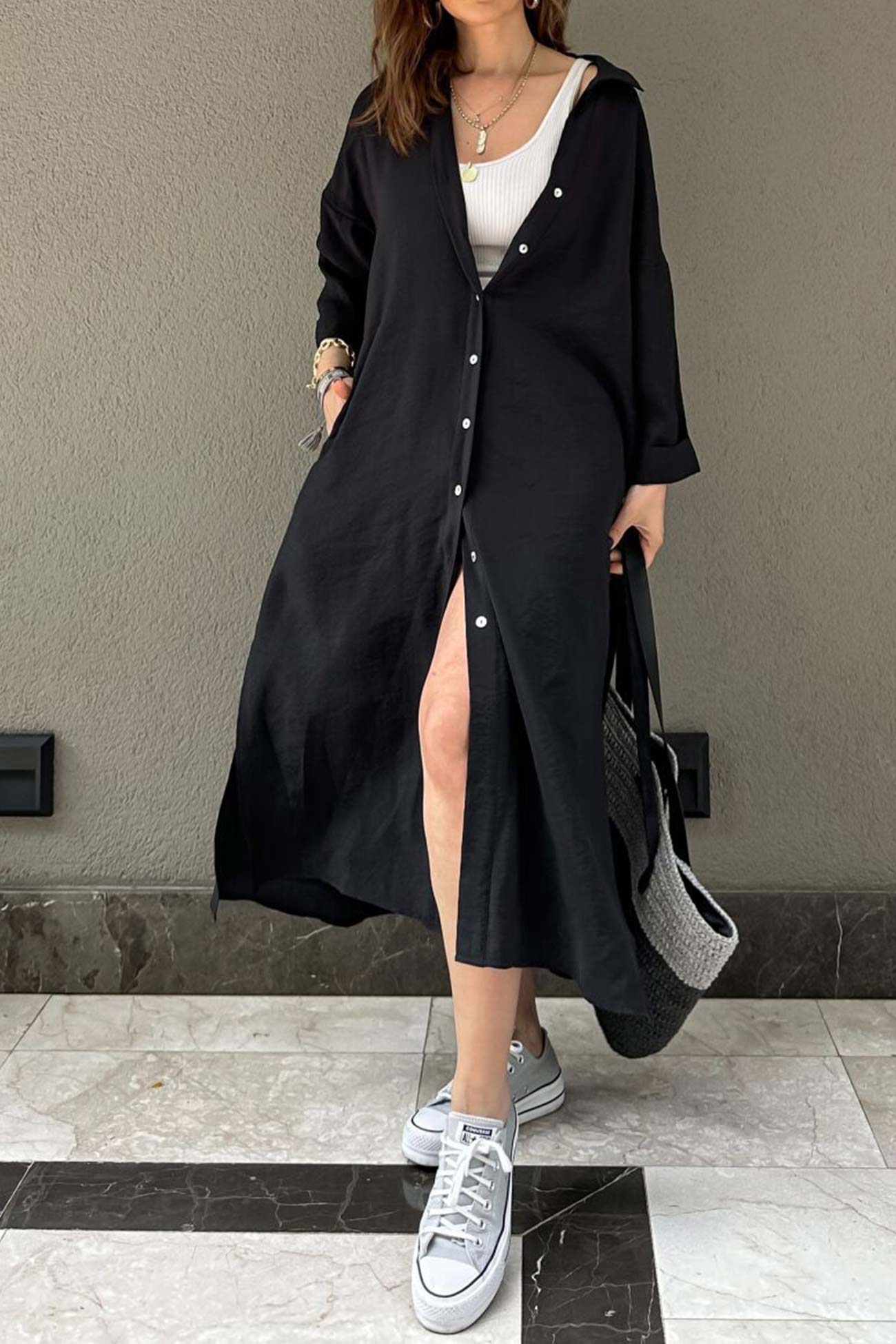 Elegantly Styled Dress for Everyday Wear