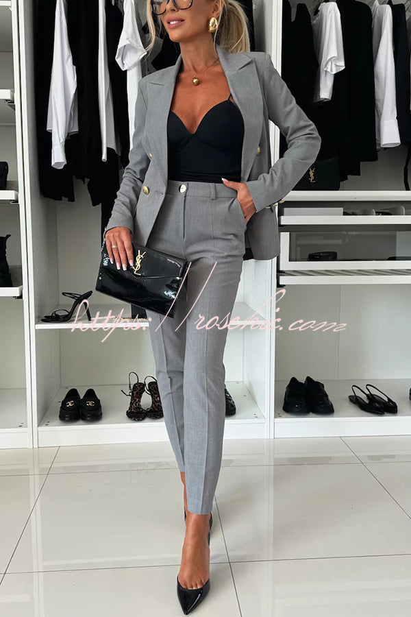 Well Tailored Pants with a Graceful Silhouette