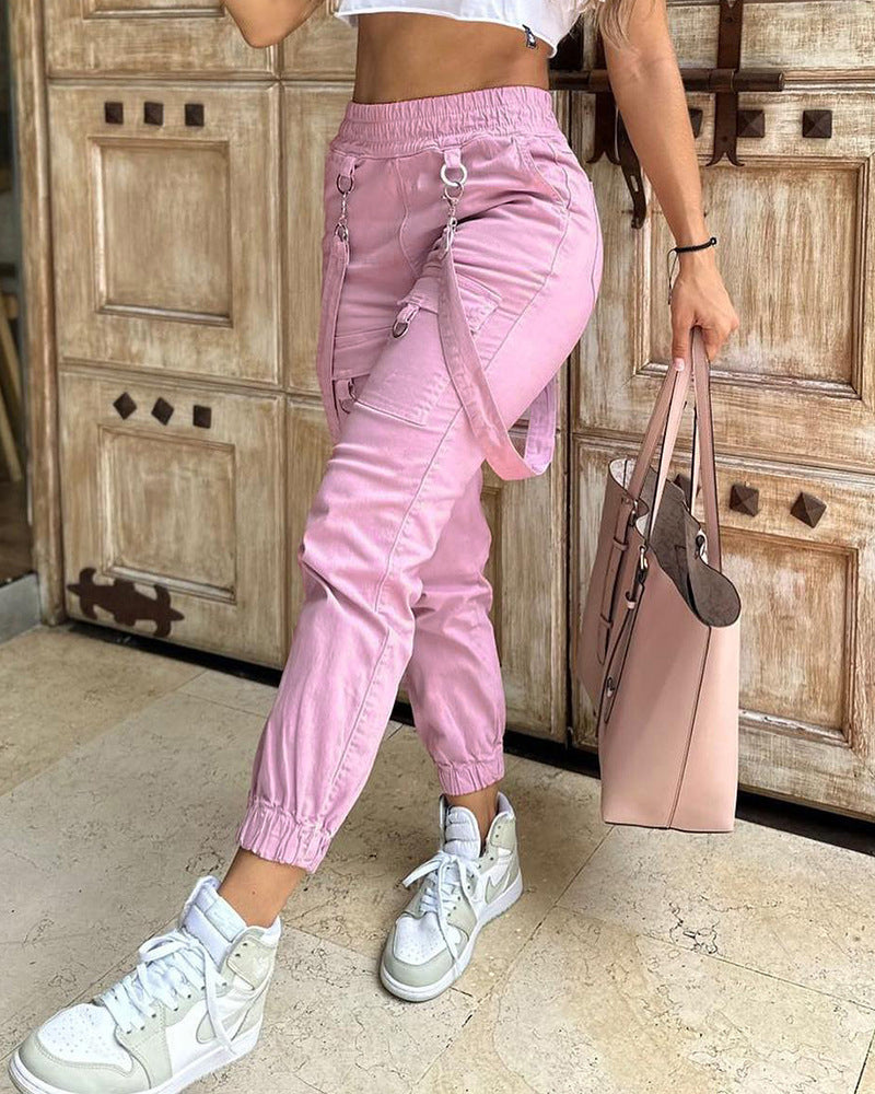 A Vintage Style Pants with Delicate Timeless Details