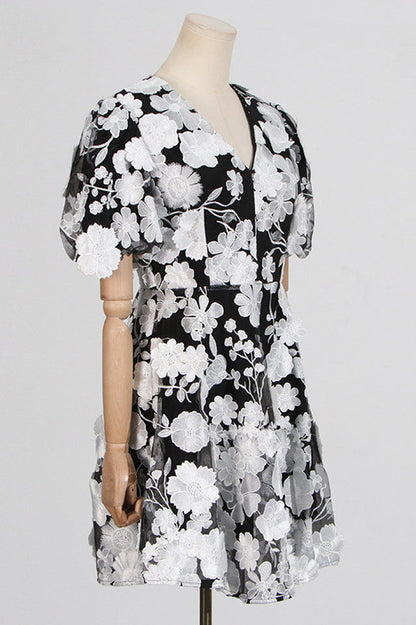 A Vintage Style Dress with Delicate Timeless Details