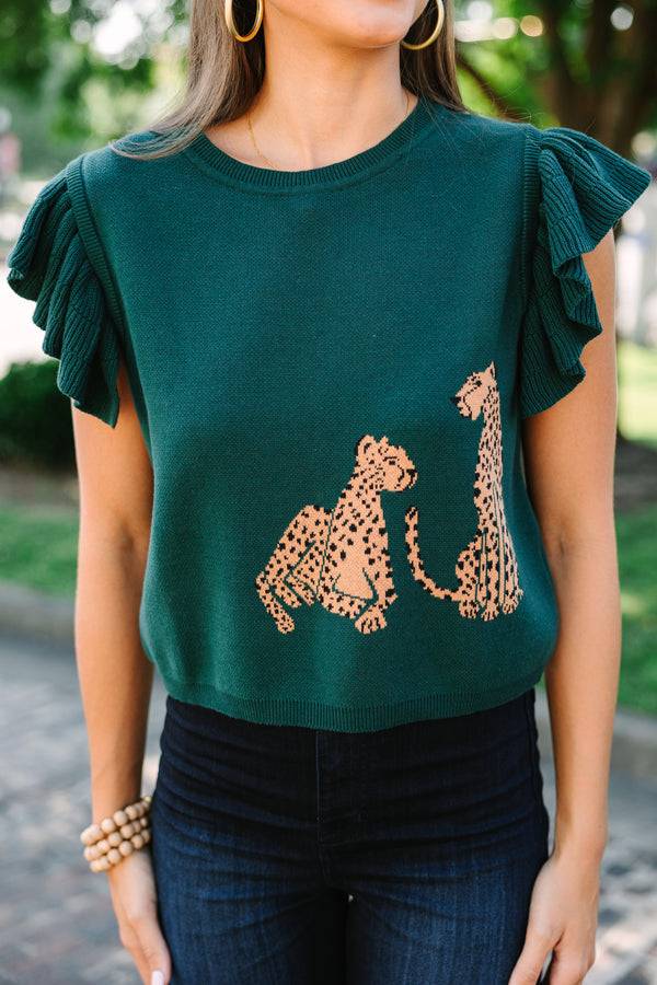 Vintage Inspired Sweater with a Contemporary Edge
