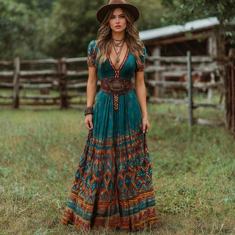 Classic Vintage Dress with a Flattering Fit