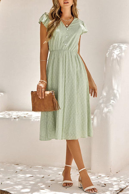 Classic Vintage Dress with a Flattering Fit