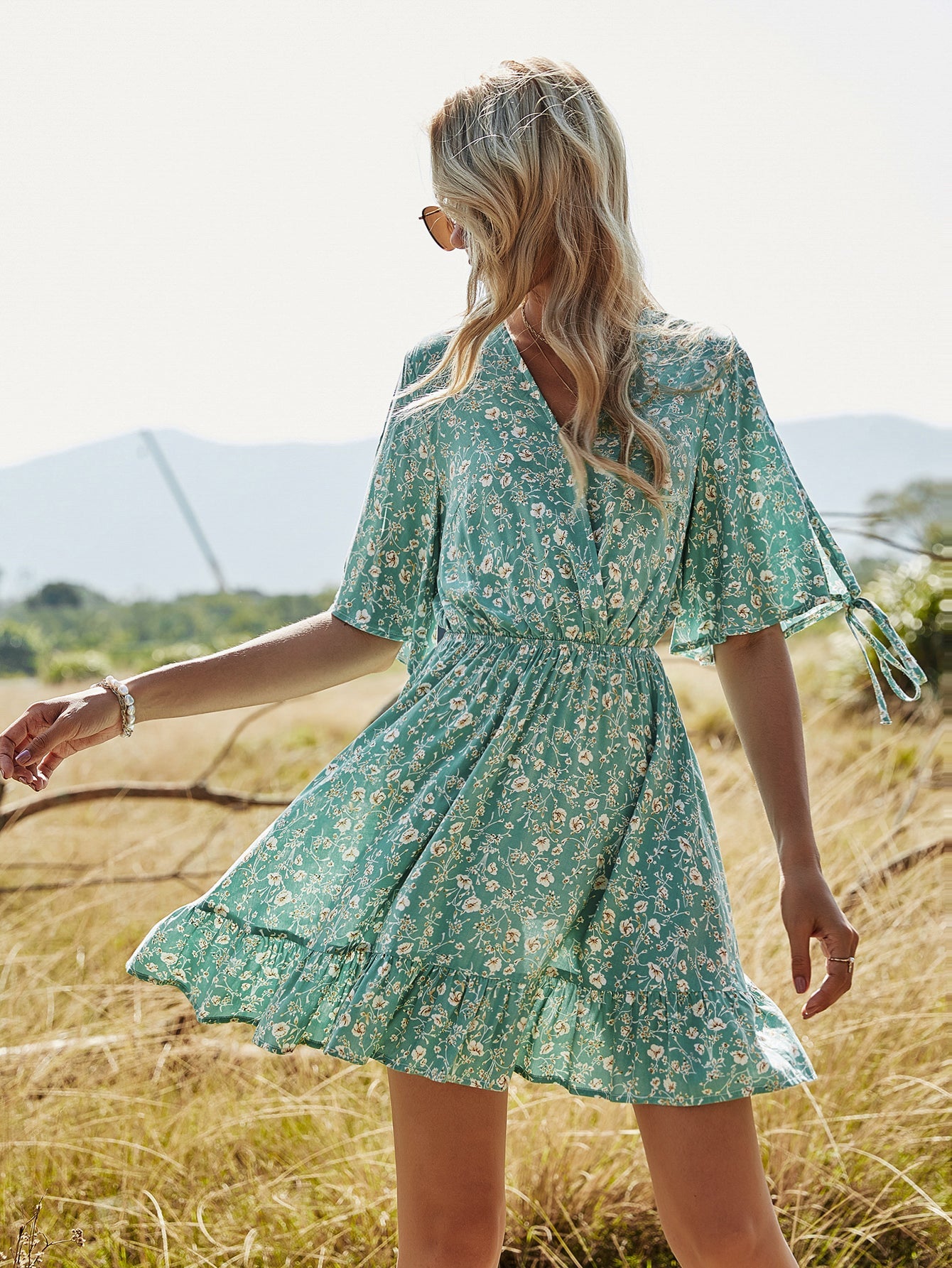 A Vintage Style Dress with Delicate Timeless Details