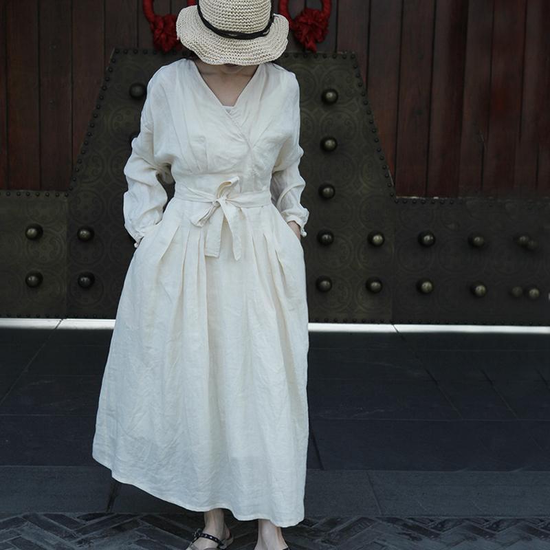 A Vintage Style Dress with Delicate Timeless Details
