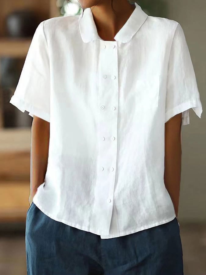A Vintage Style Shirt with Delicate Timeless Details