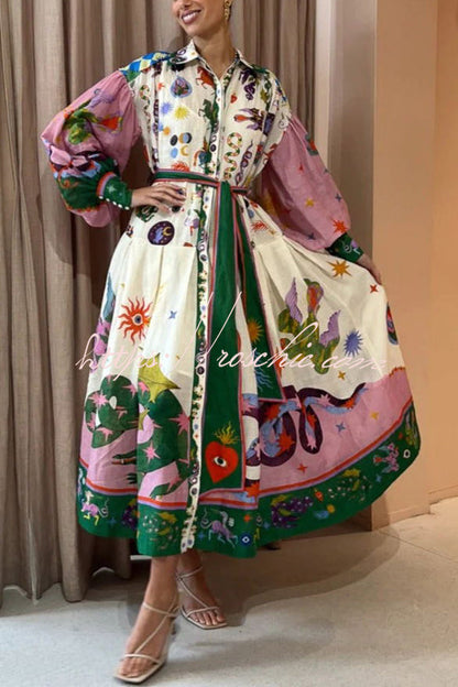 Classic Vintage Dress with a Flattering Fit
