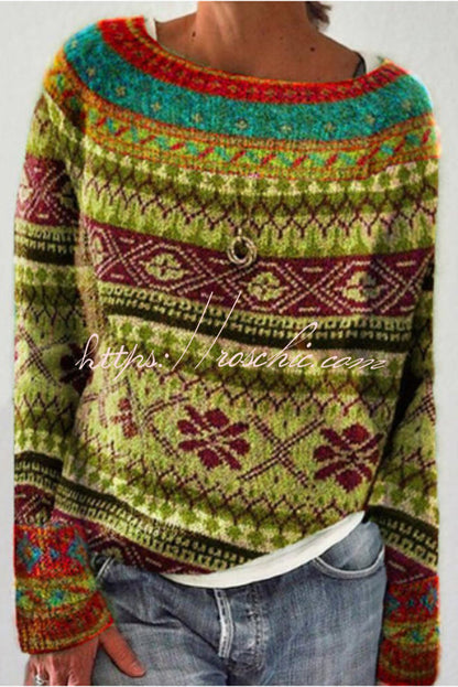 Beautifully Finished Sweater in a Timeless Design