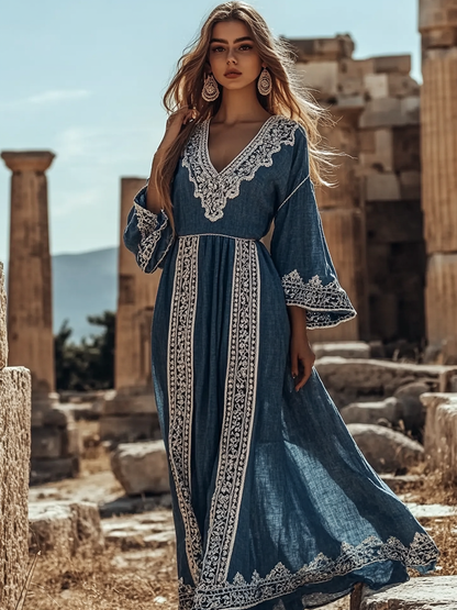Classic Vintage Dress with a Flattering Fit