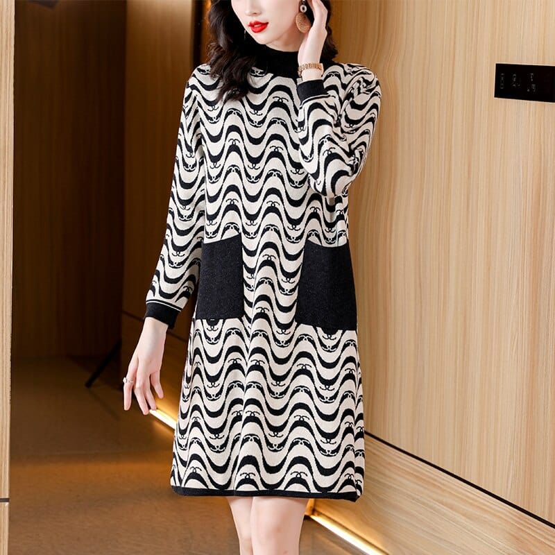 Vintage Inspired Sweater with a Contemporary Edge