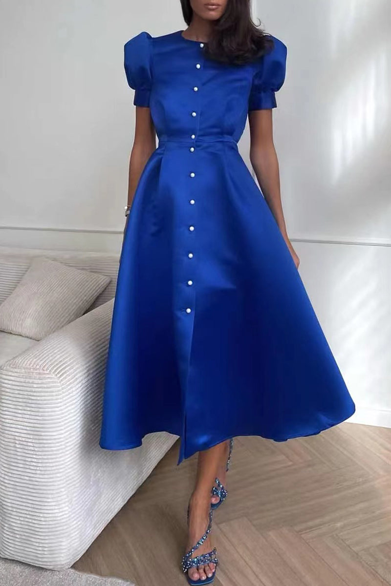 A Vintage Style Dress with Delicate Timeless Details