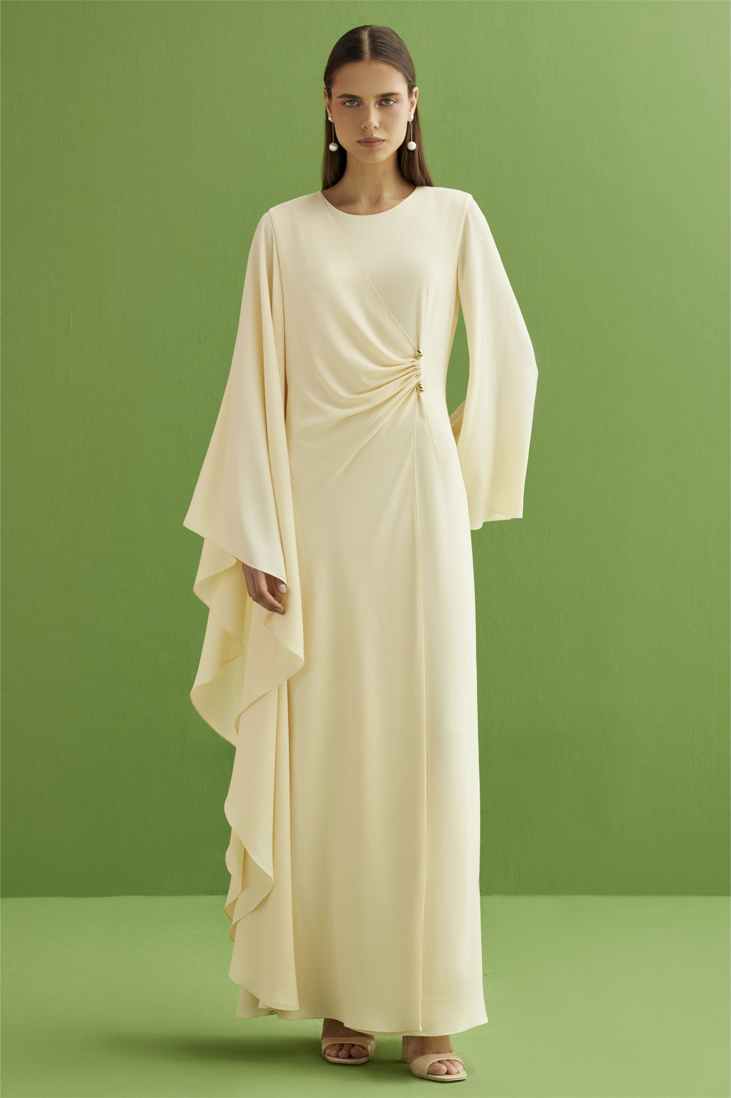 A Vintage Style Dress with Delicate Timeless Details