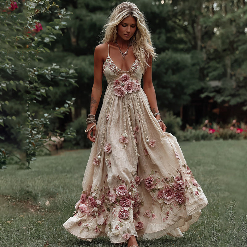 A Vintage Style Dress with Delicate Timeless Details