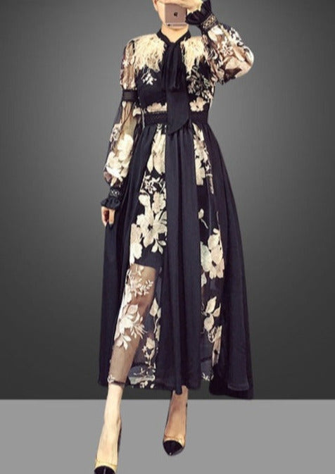 Classic Vintage Dress with a Flattering Fit