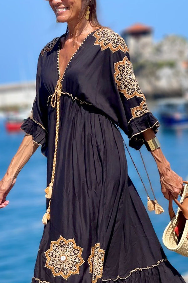 A Vintage Style Dress with Delicate Timeless Details