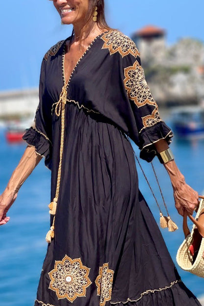 A Vintage Style Dress with Delicate Timeless Details