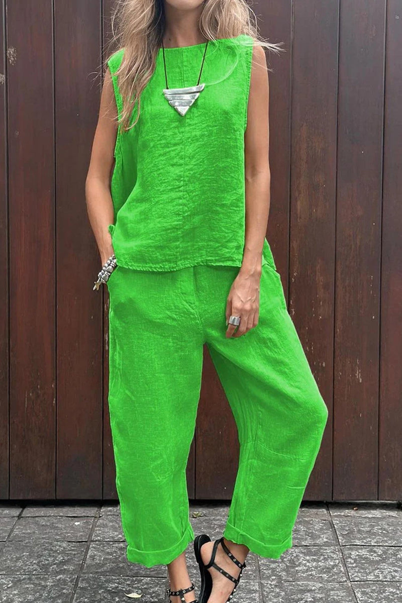 A Vintage Style Pants with Delicate Timeless Details