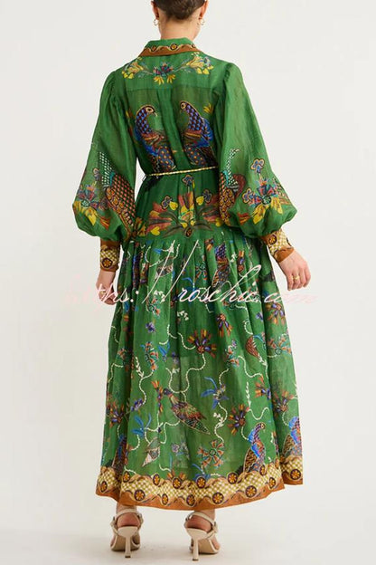 A Vintage Style Dress with Delicate Timeless Details
