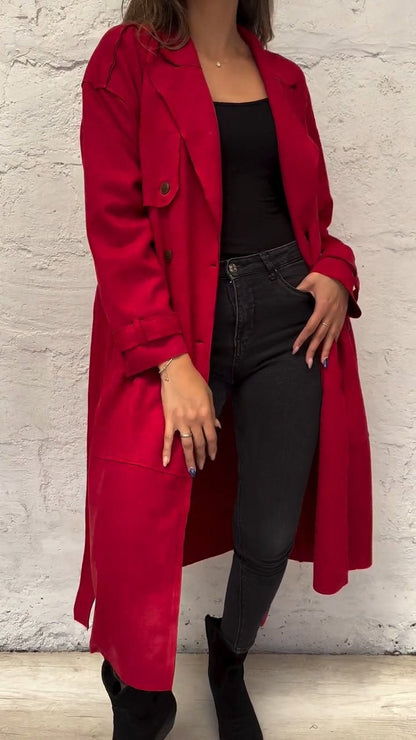 Classic Vintage Coat with a Flattering Fit